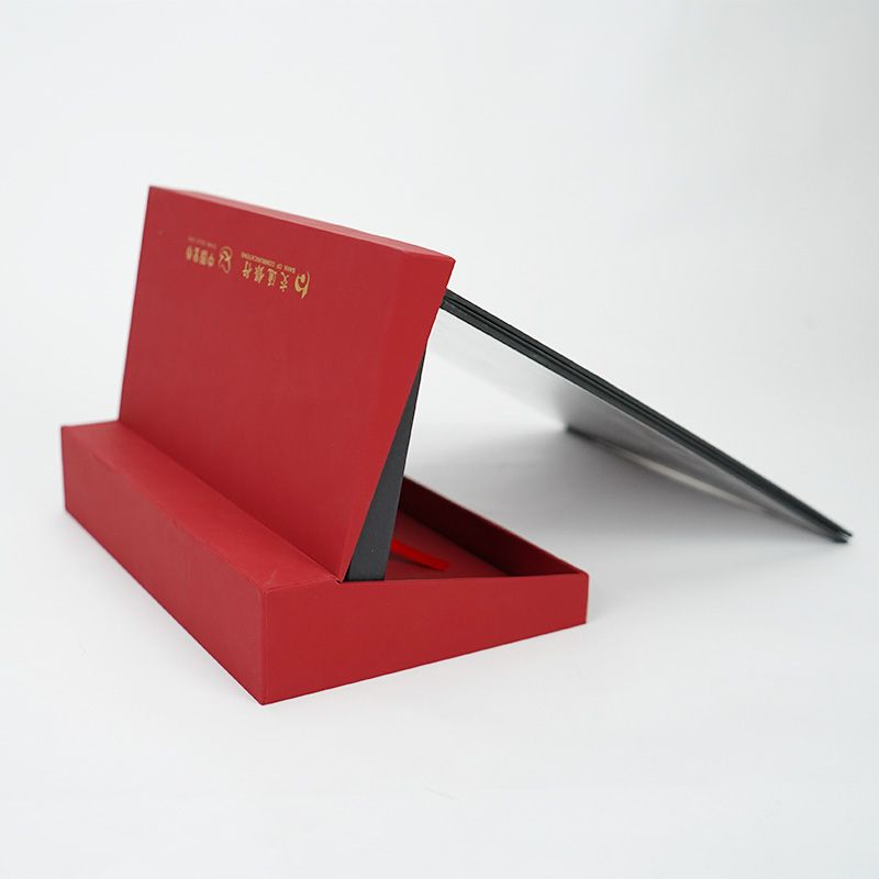 Shaped Flap Hardcover Box