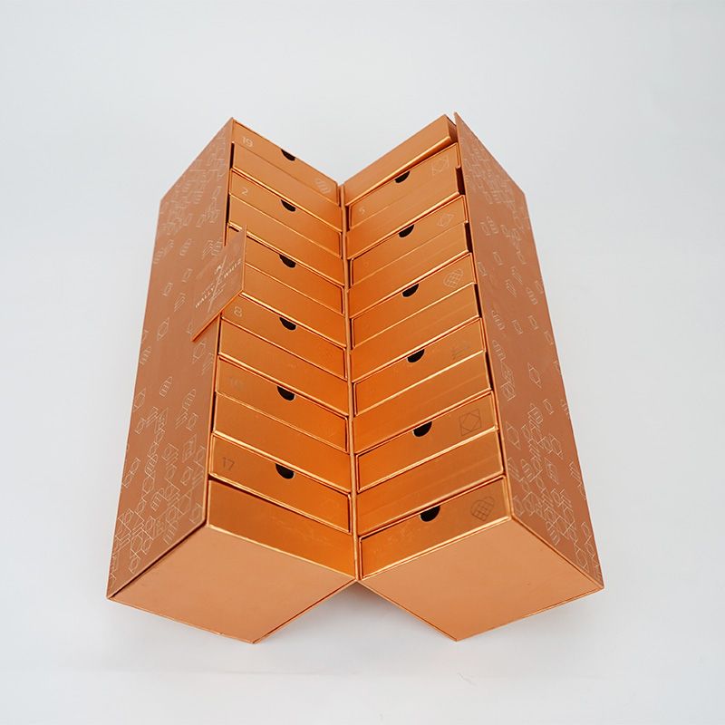 Calendar Chocolate Hardcover Box