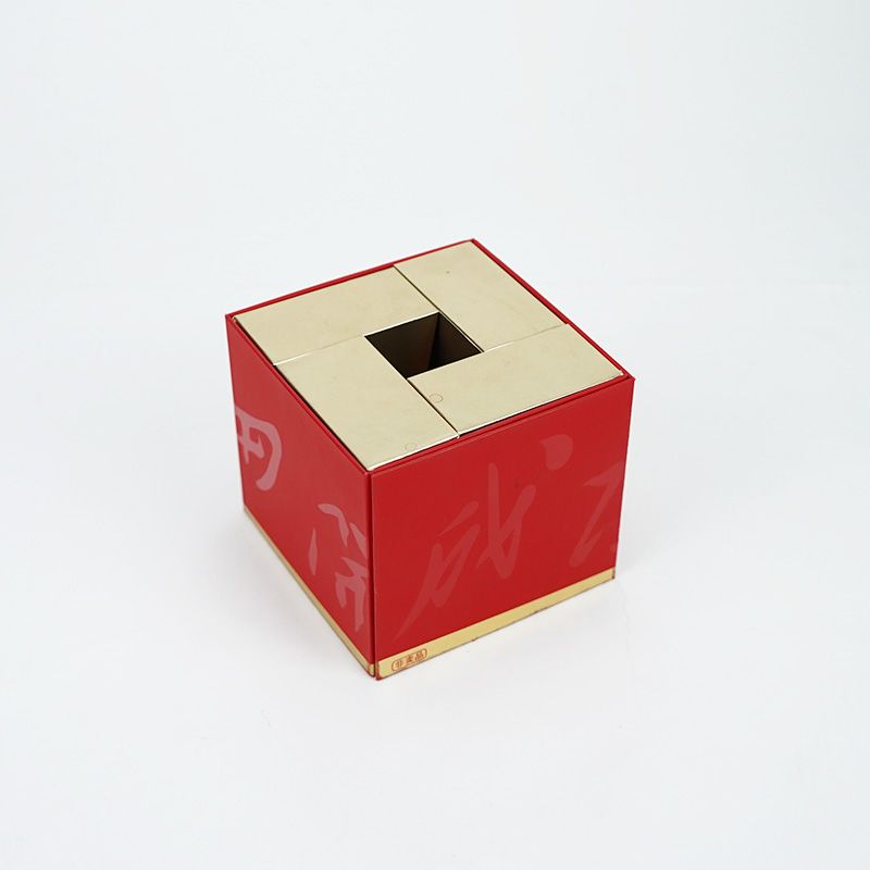 Cigarettes Handmade Box with Four Compartments