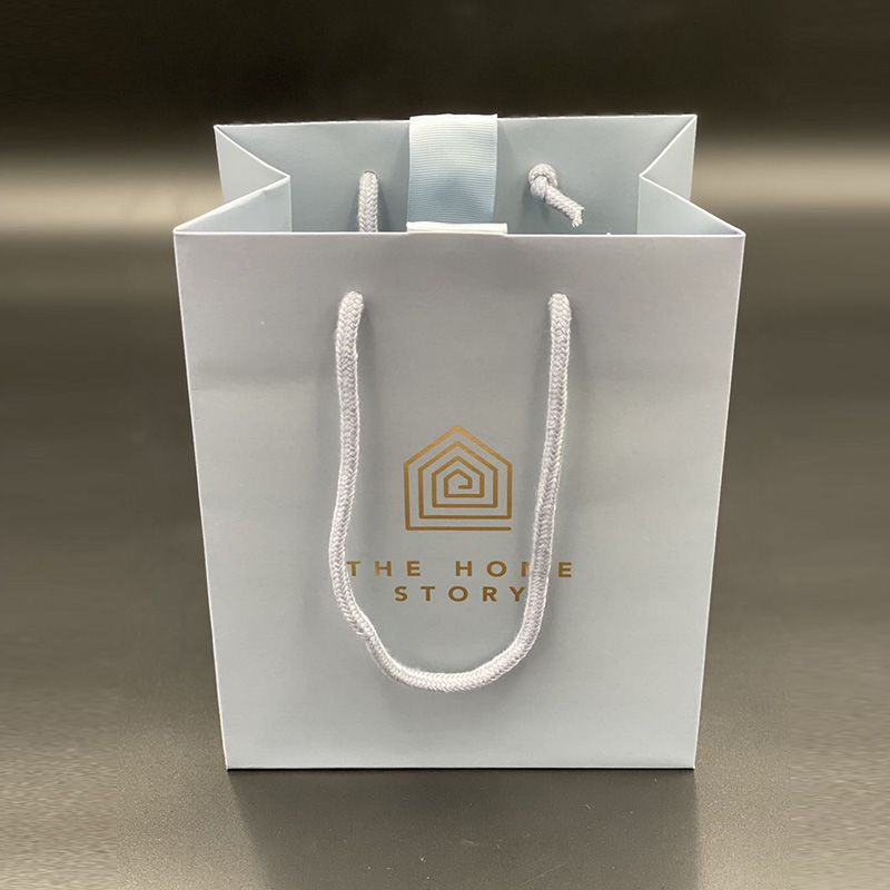 White Cardboard Shopping Bag