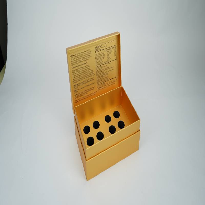 Golden Siamese Flap Hardcover Box