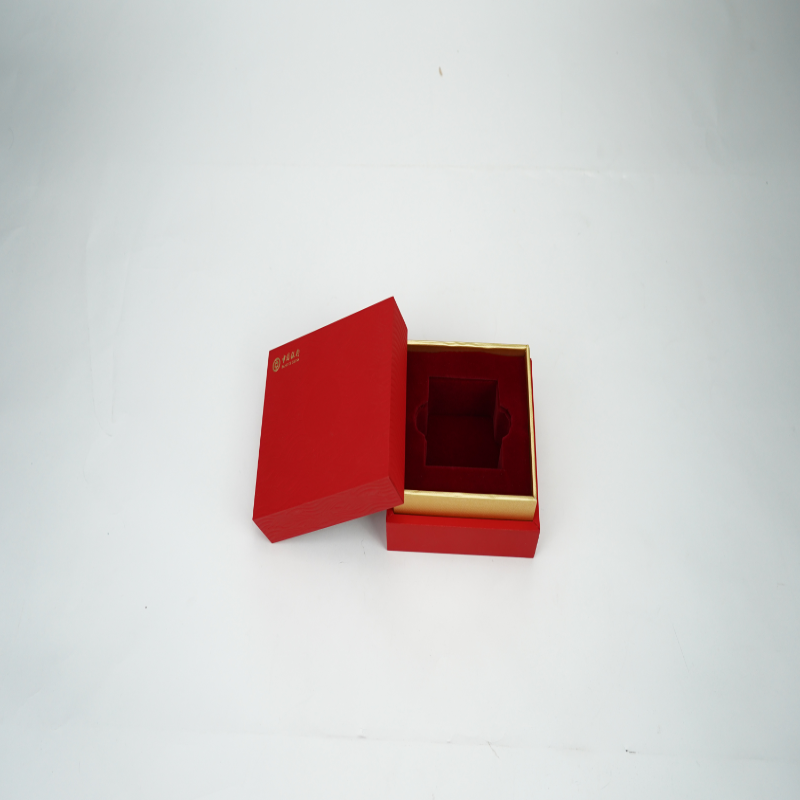 Red Precious Metal Coin Box
