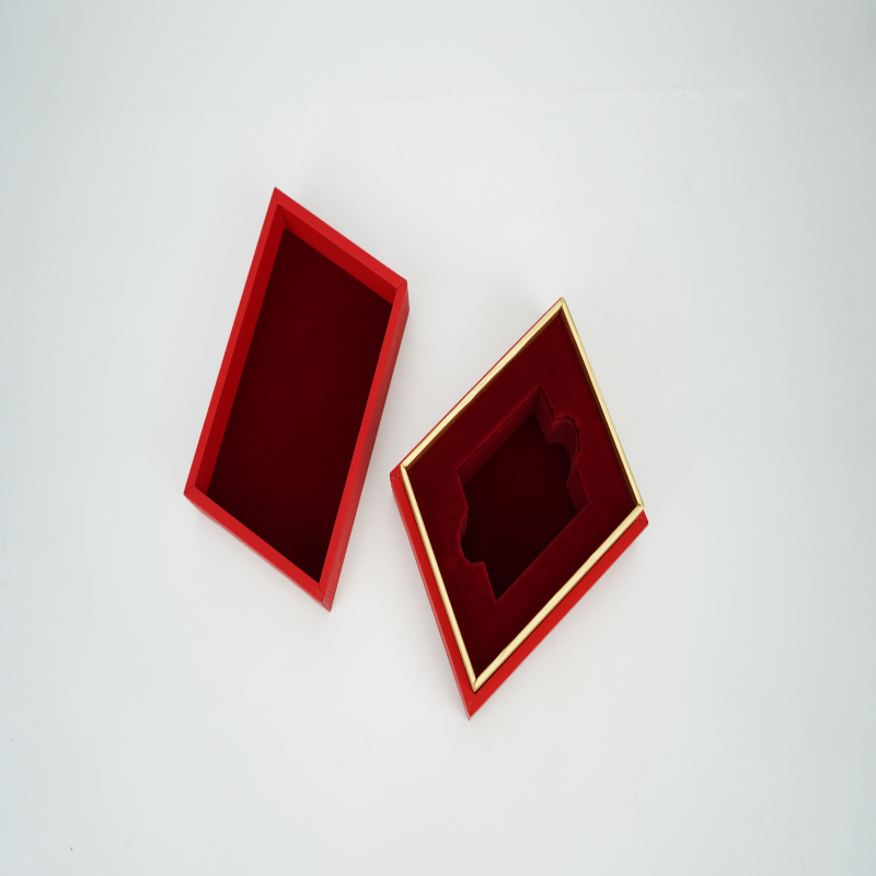 Red Precious Metal Coin Box