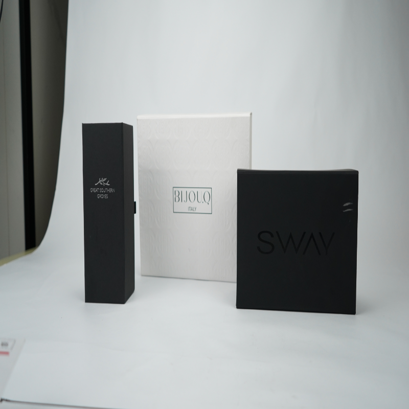 Black Card Folding Box
